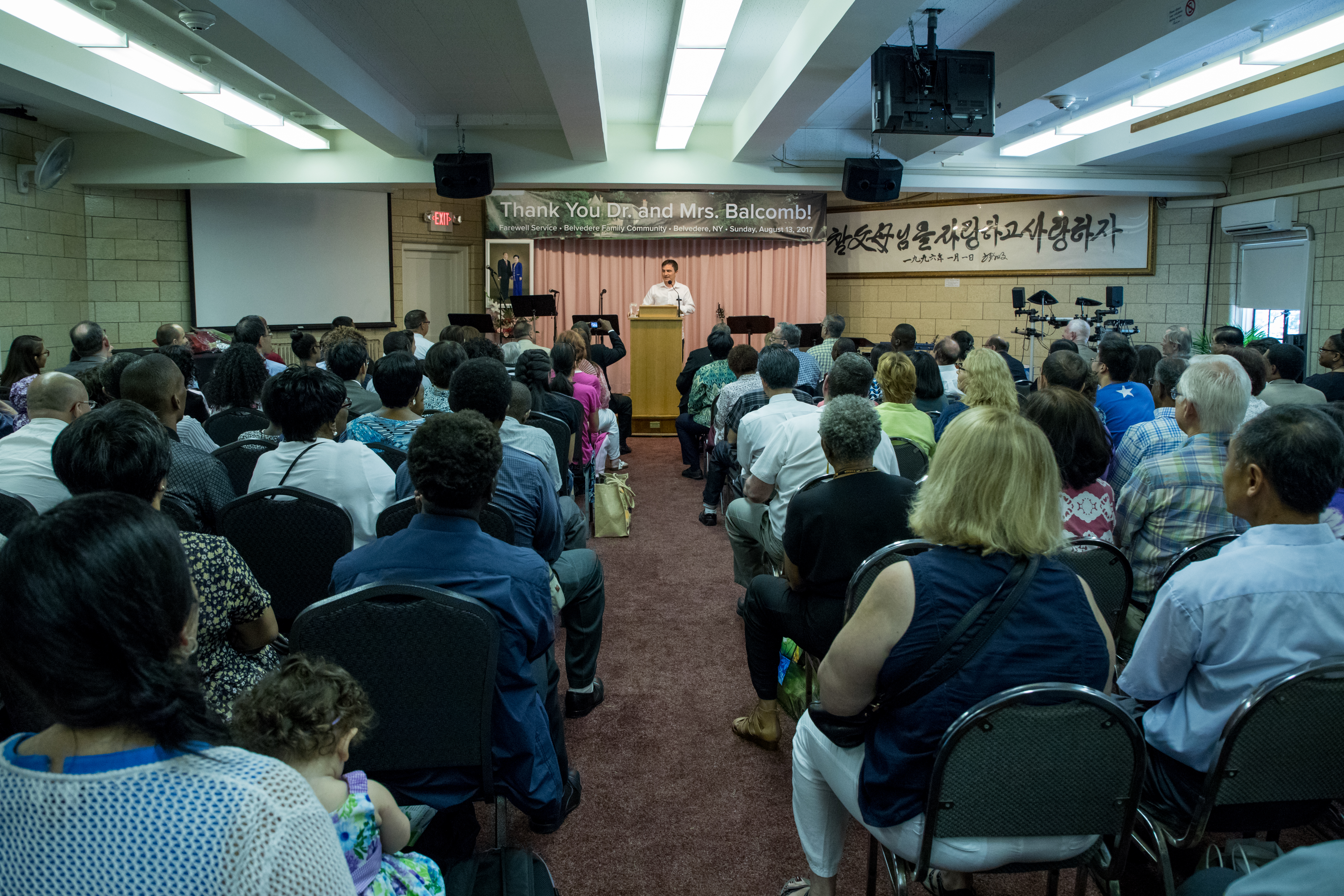 Dr. Balcomb Farewell Service