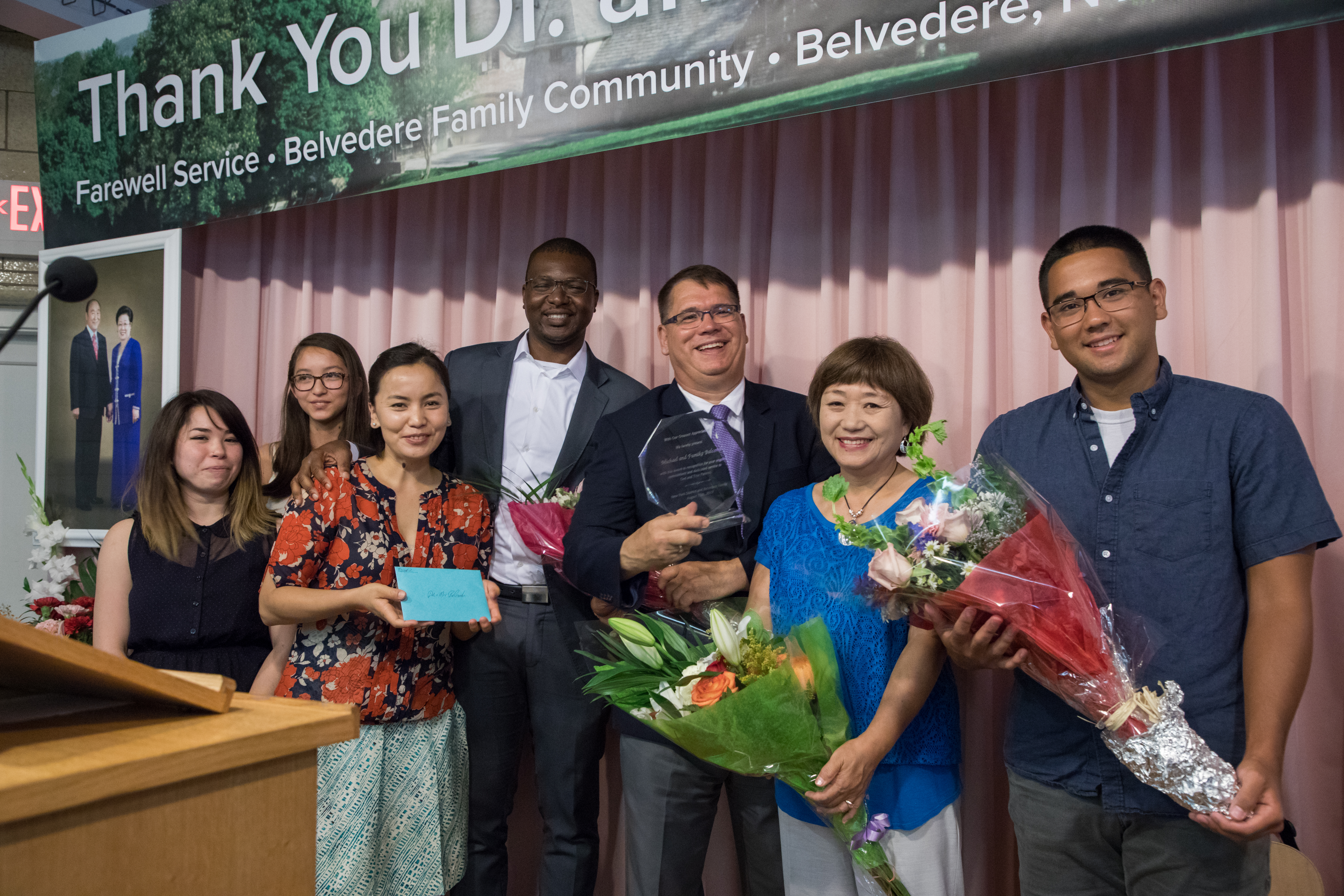 Dr. Balcomb Farewell Service