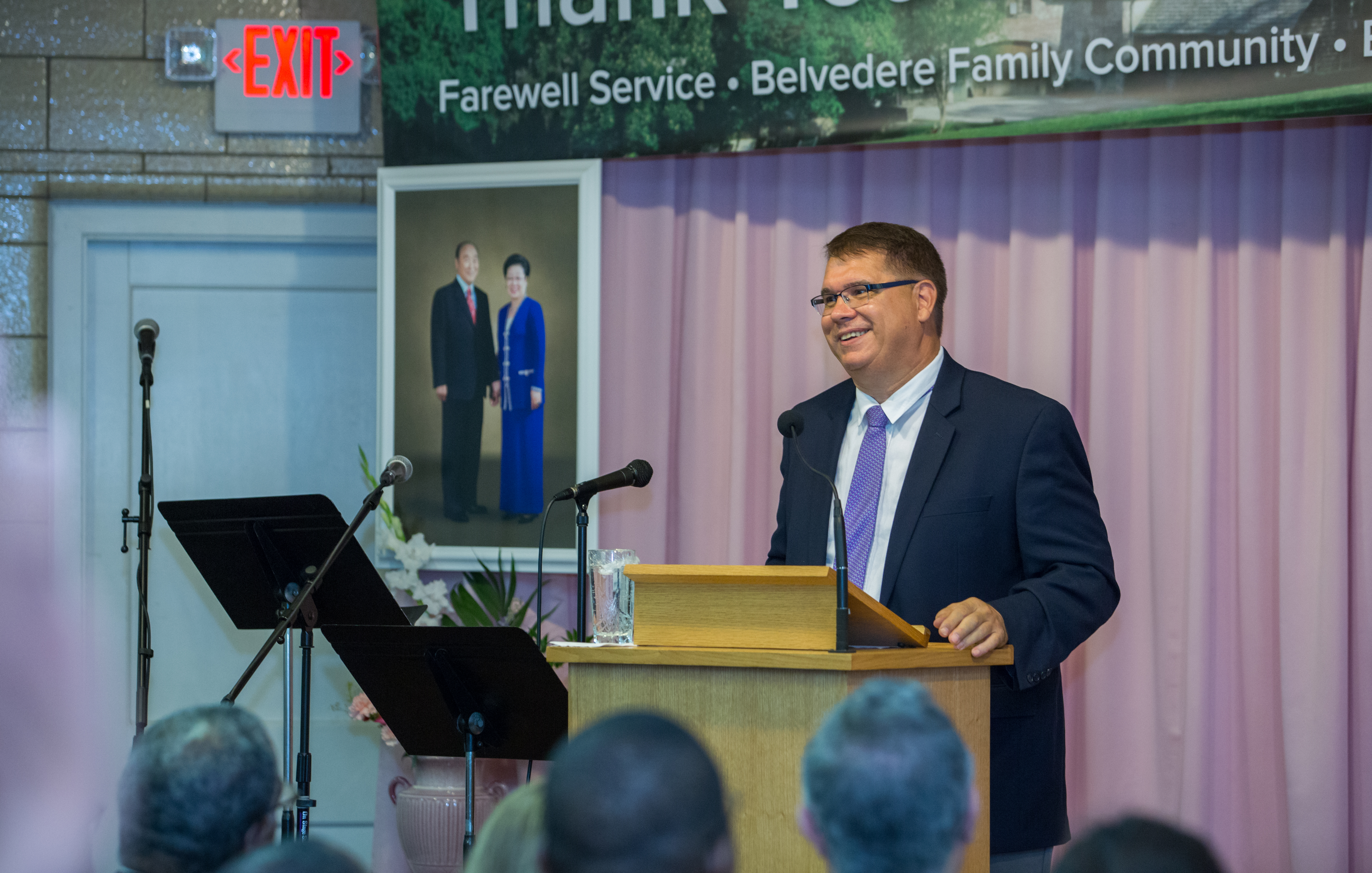 Dr. Balcomb Farewell Service