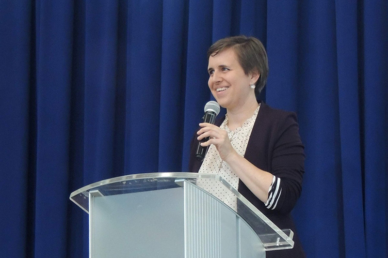 Katarina Speaks At Cornerstone For Happiness Seminar 2018