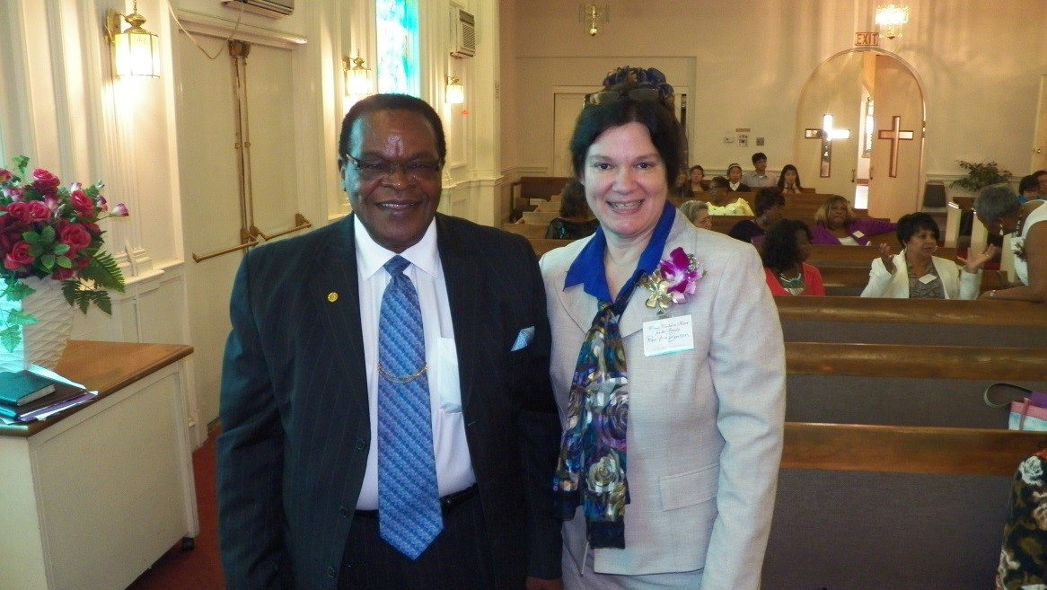 Dr. Nicholas Benson, Los Angeles ACLC Co-Chair and Dr. Eva Benson