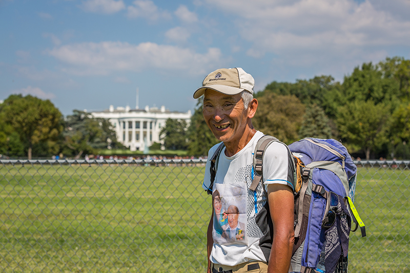 Mr. Machida Peace Walk DC