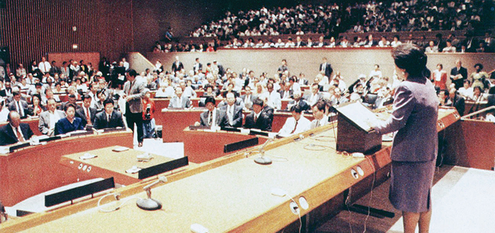 Sept 7 1993 True Mother speaks at UN