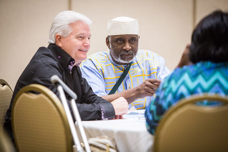 1 Jesse and T. L. at the roundtable