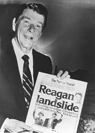 Nov 4 1980 The News World predicts reagan landslide