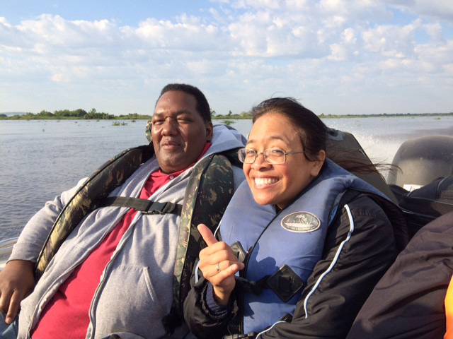 Boat ride up Paraguay River